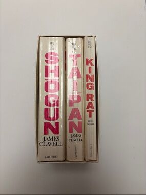 📚James Clavell 3-Book Box Set - Classic Historical Fiction